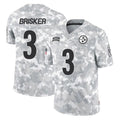 Kdoa P.Steelers #3 Jaquan Brisker Player Arctic Camo Limited Salute To Service Home Game Stitched Jerseys
