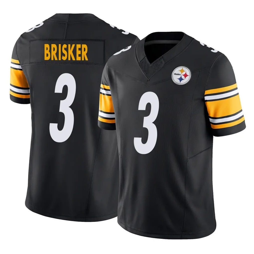 Kdoa P.Steelers #3 Jaquan Brisker Player Black Limited Vapor F.U.S.E. Home Game Stitched Jerseys