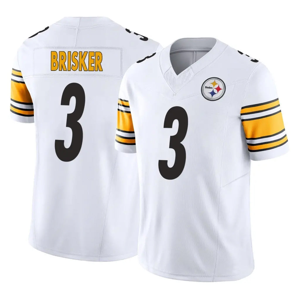 Kdoa P.Steelers #3 Jaquan Brisker Player White Limited Vapor F.U.S.E. Home Game Stitched Jerseys