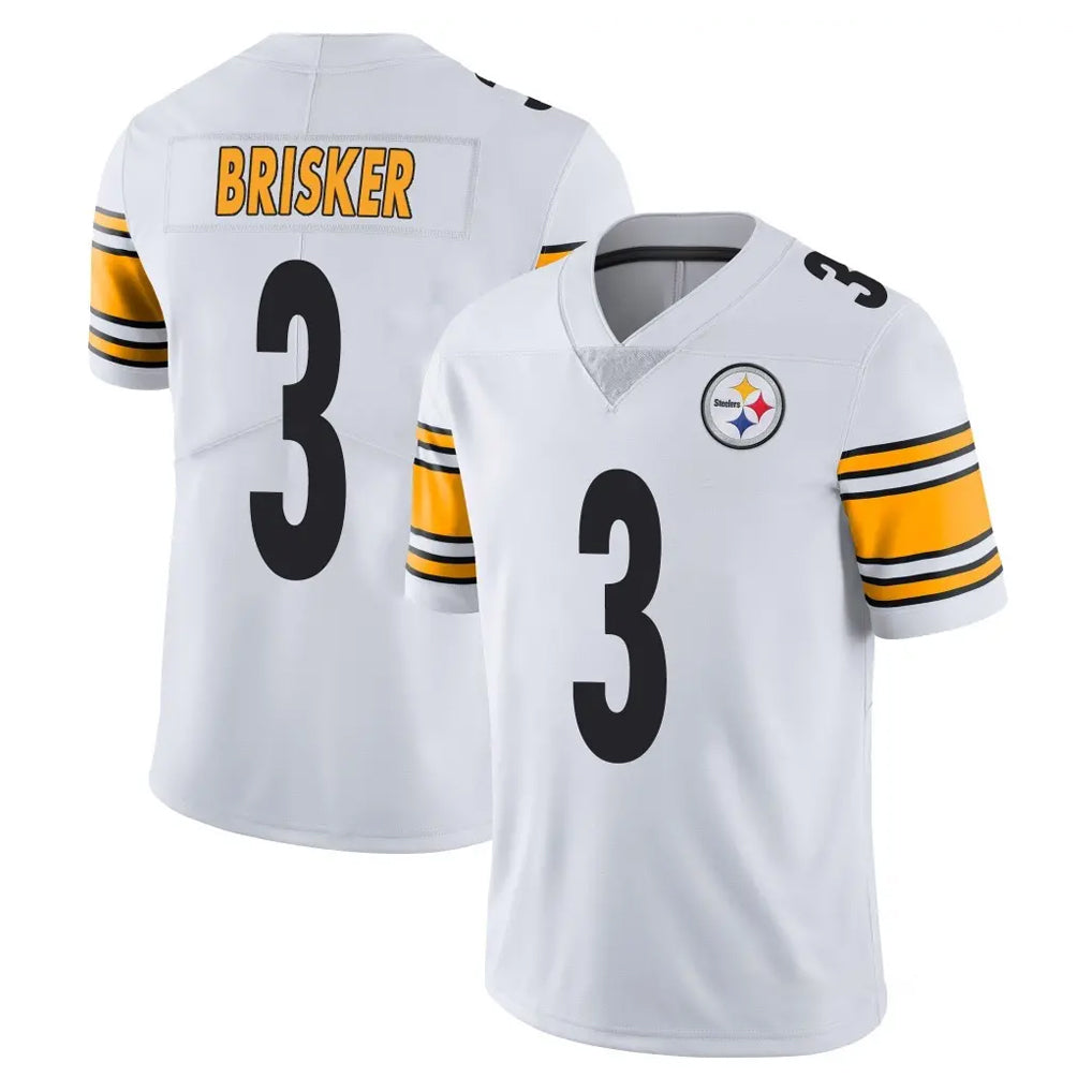 Kdoa P.Steelers #3 Jaquan Brisker Player White Limited Vapor Untouchable Home Game Stitched Jerseys
