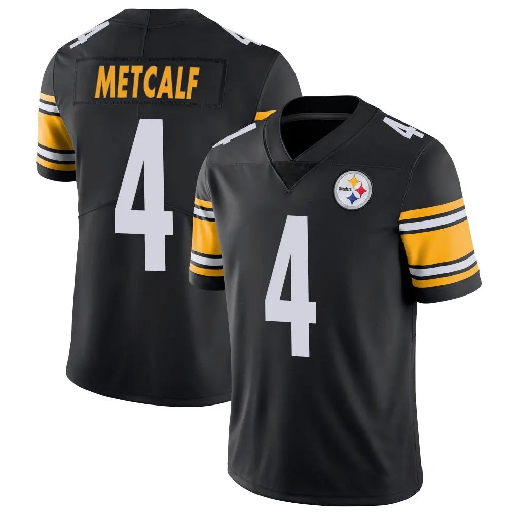 Kdoa P.Steelers #4 DK Metcalf Player Black Limited Vapor Untouchable Home Game Stitched Jerseys