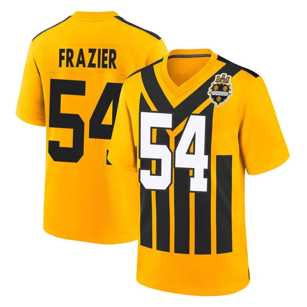 Kdoa P.Steelers #54 Zach Frazier Player Gold Limited 1933 Throwback Home Game Stitched Jerseys