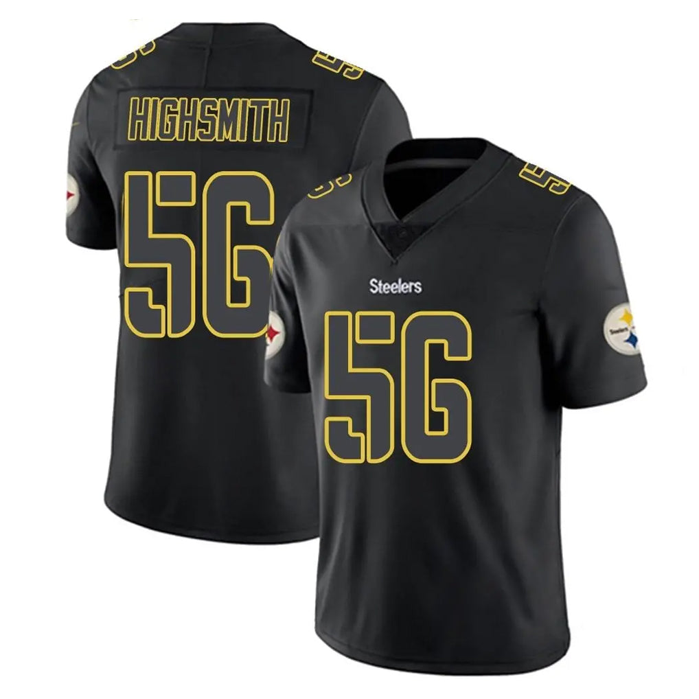 Kdoa P.Steelers #56 Alex Highsmith Player Black Impact Limited Home Game Stitched Jerseys