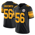 Kdoa P.Steelers #56 Alex Highsmith Player Black Limited Color Rush Home Game Stitched Jerseys