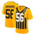 Kdoa P.Steelers #56 Alex Highsmith Player Gold Limited 1933 Throwback Home Game Stitched Jerseys