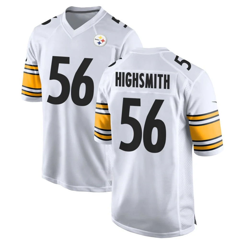 Kdoa P.Steelers #56 Alex Highsmith Player White Home Game Stitched Jerseys