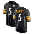 Kdoa P.Steelers #5 Jalen Ramsey Player Black Home Game Stitched Jerseys