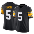 Kdoa P.Steelers #5 Jalen Ramsey Player Black Limited Alternate Vapor F.U.S.E. Home Game Stitched Jerseys