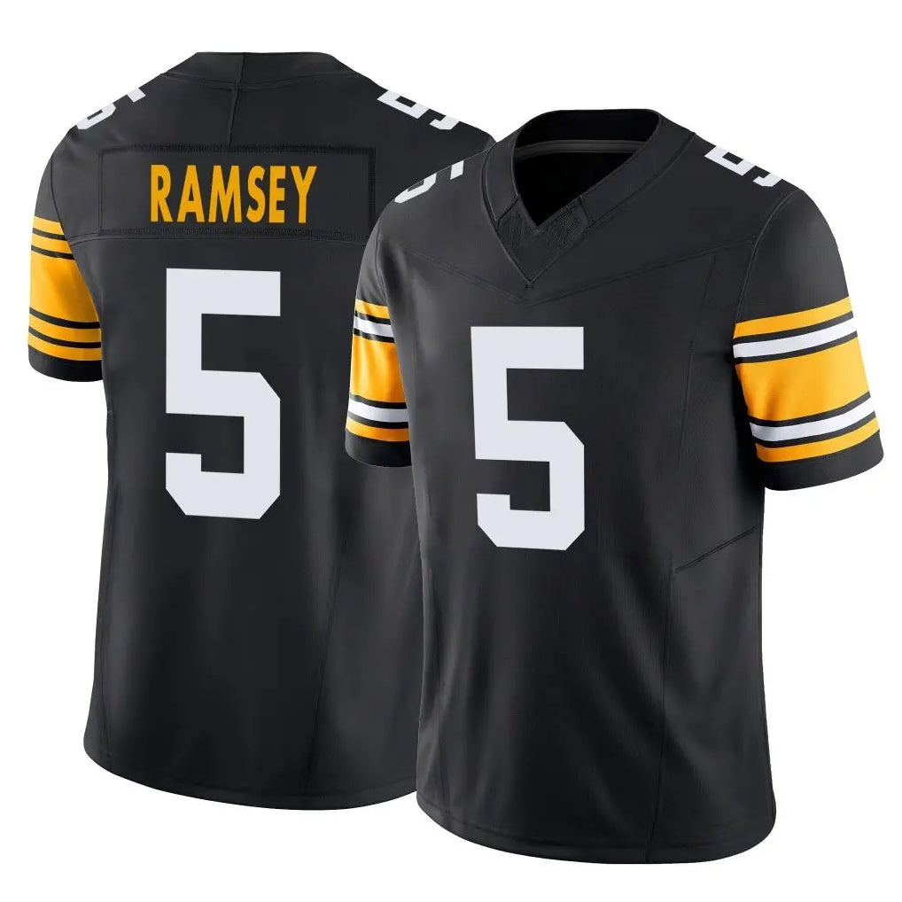 Kdoa P.Steelers #5 Jalen Ramsey Player Black Limited Alternate Vapor F.U.S.E. Home Game Stitched Jerseys