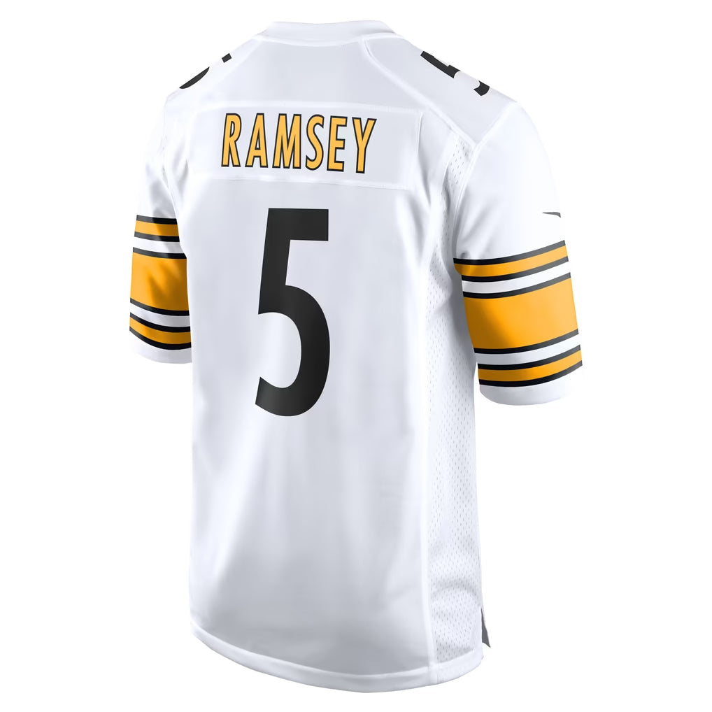 Kdoa P.Steelers #5 Jalen Ramsey Player White Home Game Stitched Jerseys
