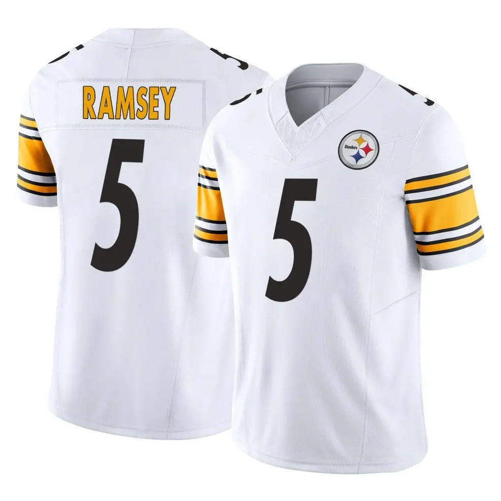 Kdoa P.Steelers #5 Jalen Ramsey Player White Limited Vapor F.U.S.E. Home Game Stitched Jerseys