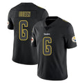 Kdoa P.Steelers #6 Patrick Queen Player Black Impact Limited Home Game Stitched Jerseys