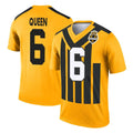 Kdoa P.Steelers #6 Patrick Queen Player Gold Legend Limited 1933 Throwback Performance Home Game Stitched Jerseys
