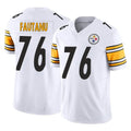 Kdoa P.Steelers #76 Troy Fautanu Player White Limited Vapor F.U.S.E. Home Game Stitched Jerseys