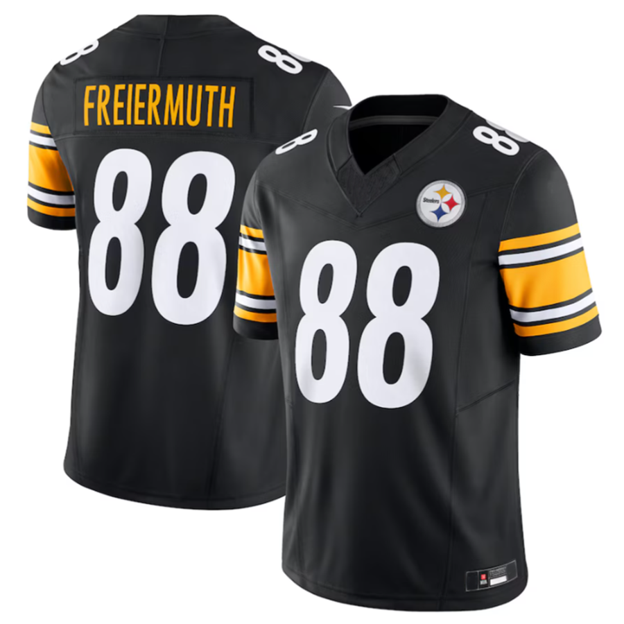 Kdoa P.Steelers #88 Pat Freiermuth Black Vapor F.U.S.E. Limited American Stitched Jerseys