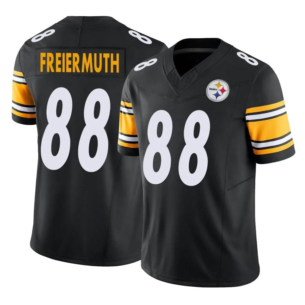 Kdoa P.Steelers #88 Pat Freiermuth Player Black Limited Vapor F.U.S.E. Home Game Stitched Jerseys