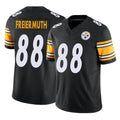 Kdoa P.Steelers #88 Pat Freiermuth Player Black Limited Vapor F.U.S.E. Home Game Stitched Jerseys