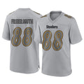 Kdoa P.Steelers #88 Pat Freiermuth Player Gray Atmosphere Fashion Home Game Stitched Jerseys