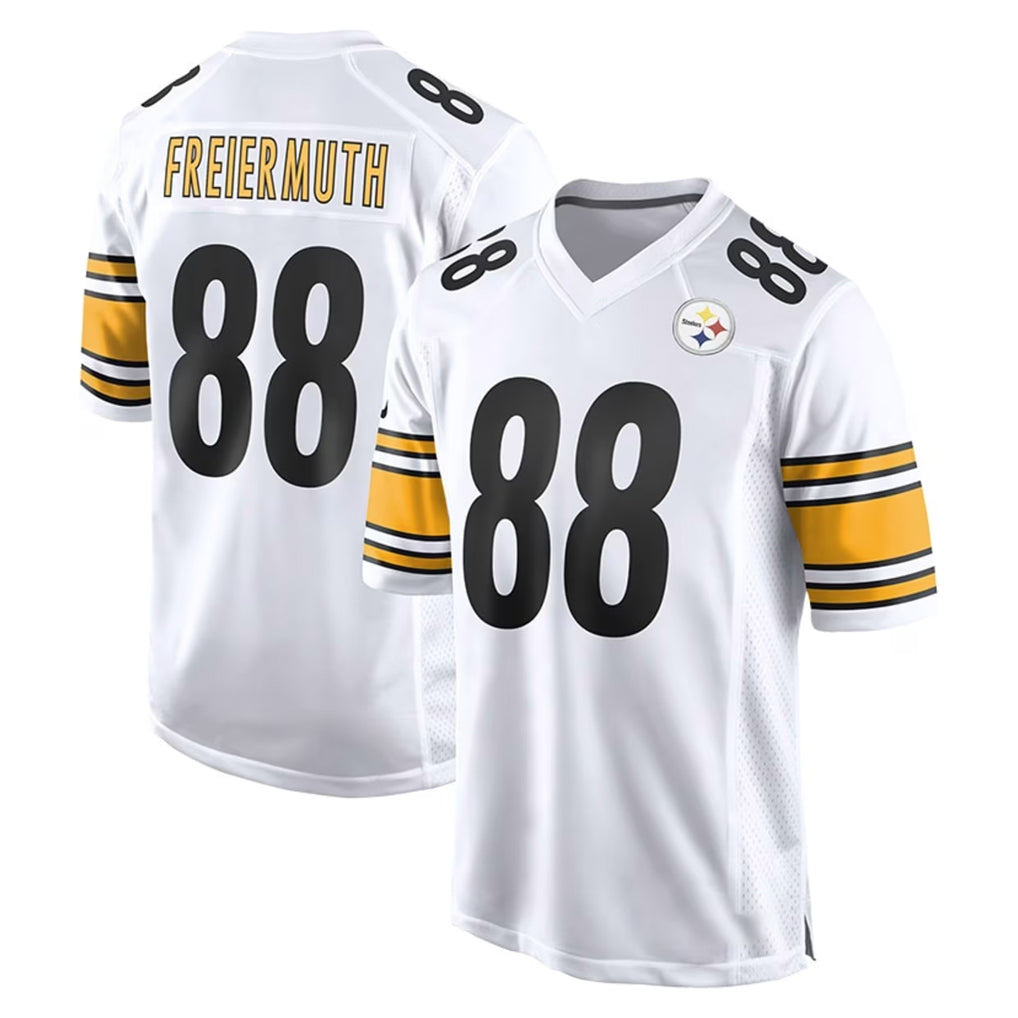Kdoa P.Steelers #88 Pat Freiermuth Player White Home Game Stitched Jerseys
