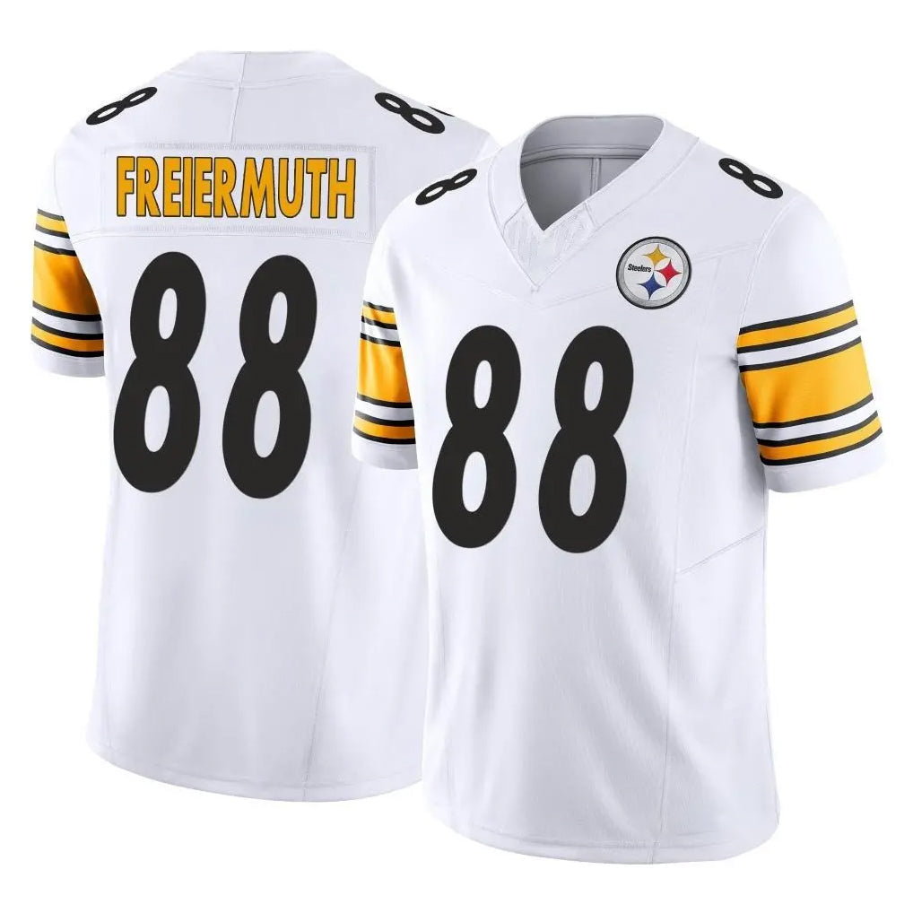 Kdoa P.Steelers #88 Pat Freiermuth Player White Limited Vapor F.U.S.E. Home Game Stitched Jerseys