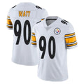 Kdoa P.Steelers #90 T.J. Watt Player White Limited Vapor Untouchable Home Game Stitched Jerseys