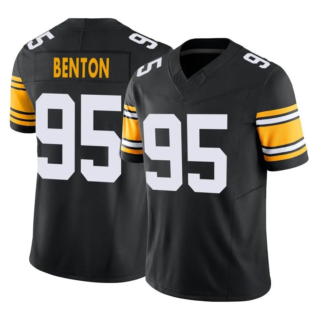 Kdoa P.Steelers #95 Keeanu Benton Player Black Limited Alternate Vapor F.U.S.E. Home Game Stitched Jerseys