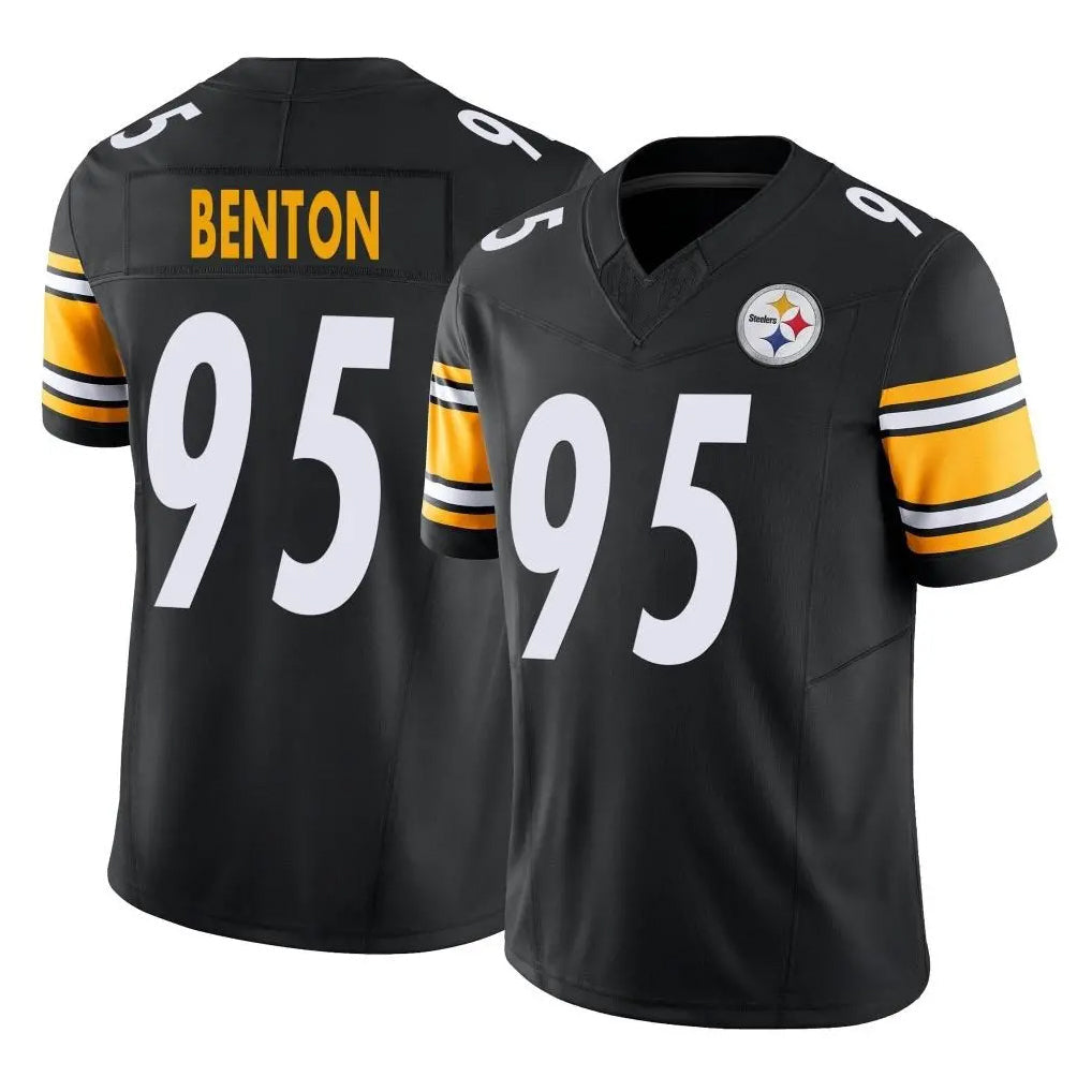 Kdoa P.Steelers #95 Keeanu Benton Player Black Limited Vapor F.U.S.E. Home Game Stitched Jerseys