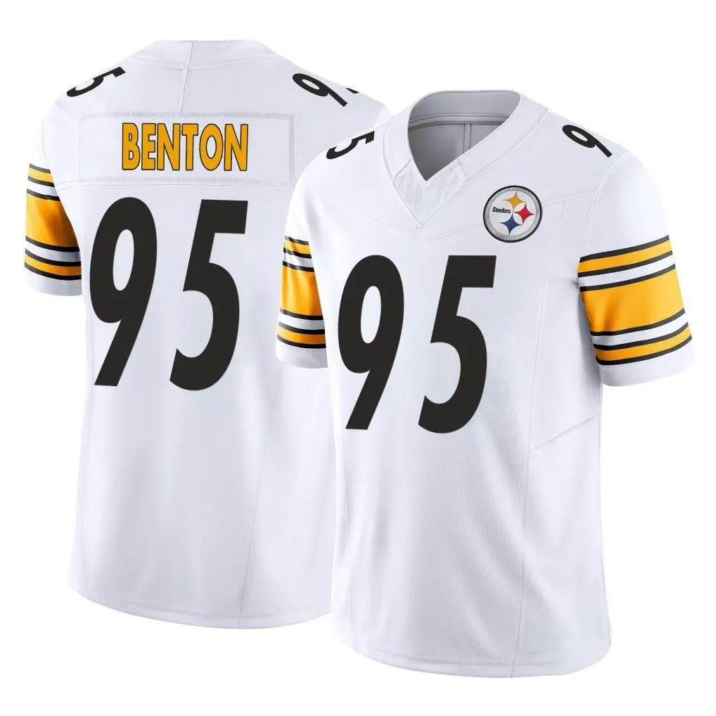 Kdoa P.Steelers #95 Keeanu Benton Player White Limited Vapor F.U.S.E. Home Game Stitched Jerseys