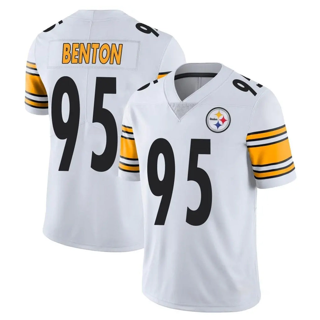Kdoa P.Steelers #95 Keeanu Benton Player White Limited Vapor Untouchable Home Game Stitched Jerseys