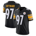 Kdoa P.Steelers #97 Cameron Heyward Player Black Limited Vapor Untouchable Home Game Stitched Jerseys