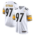 Kdoa P.Steelers #97 Cameron Heyward Player White Home Game Stitched Jerseys