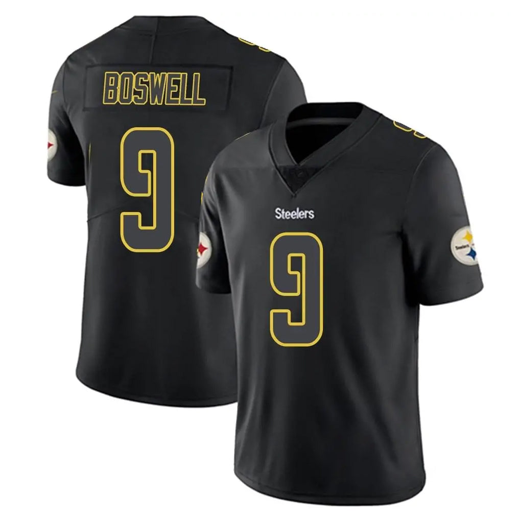 Kdoa P.Steelers #9 Chris Boswell Player Black Impact Limited Home Game Stitched Jerseys
