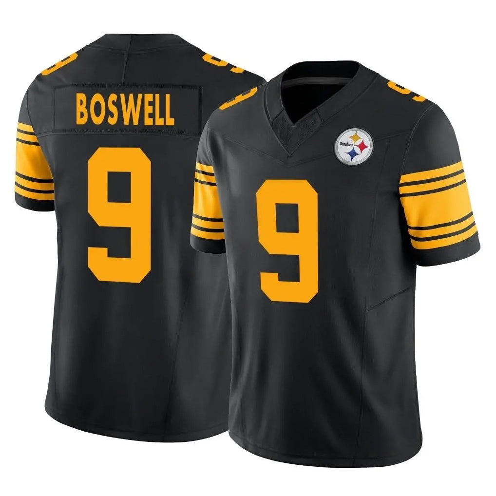 Kdoa P.Steelers #9 Chris Boswell Player Black Limited 2nd Alternate Vapor F.U.S.E. Home Game Stitched Jerseys