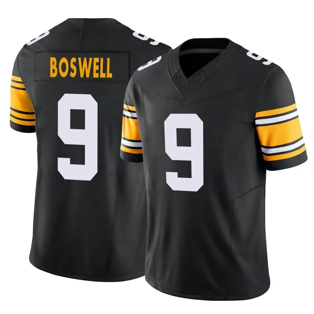 Kdoa P.Steelers #9 Chris Boswell Player Black Limited Alternate Vapor F.U.S.E. Home Game Stitched Jerseys