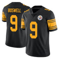 Kdoa P.Steelers #9 Chris Boswell Player Black Limited Color Rush Home Game Stitched Jerseys