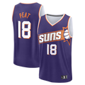 Kdoa P.Suns #18 Koa Peat Fanatics Purple Fast Break Jerseys - Icon Edition