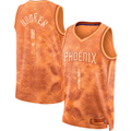Kdoa P.Suns #1 Devin Booker Orange Select Series Swingman Jerseys