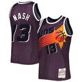 Kdoa P.Sunss #13 Steve Nash Mitchell & Ness Purple 1996-1997 Hardwood Classics Off-Court Swingman Jerseys