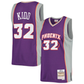 Kdoa P.Sunss #32 Jason Kidd Mitchell & Ness Purple Big & Tall Hardwood Classics 2000-2001 Swingman Jerseys