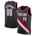 Kdoa PT.Blazers #00 Scoot Henderson Black 2023 NBA Draft Swingman Jerseys - Icon Edition