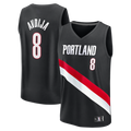 Kdoa PT.Blazers #8 Deni Avdija Fanatics Black Fast Break Replica Jerseys - Icon Edition