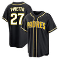 Kdoa S.Diego Padres #27 Nick Pivetta Player Black 2026 Fashion Home Stitched Jerseys