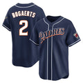 Kdoa S.Diego Padres #2 Xander Bogaerts Player Navy Cooperstown Collection Limited Home Stitched Jerseys