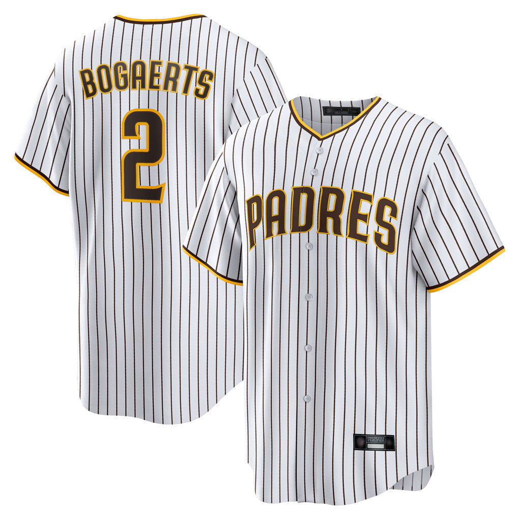 Kdoa S.Diego Padres #2 Xander Bogaerts Player White Home Game Stitched Jerseys
