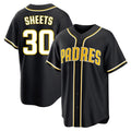 Kdoa S.Diego Padres #30 Gavin Sheets Player Black 2026 Fashion Home Stitched Jerseys