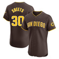 Kdoa S.Diego Padres #30 Gavin Sheets Player Brown Home Limited Elite Stitched Jerseys