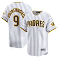 Kdoa S.Diego Padres #9 Jake Cronenworth Player White Home Limited Stitched Jerseys
