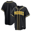 Kdoa S.Diego Padres Blank Player Black 2026 Fashion Home Stitched Jerseys