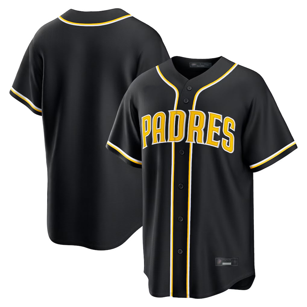 Kdoa S.Diego Padres Blank Player Black 2026 Fashion Home Stitched Jerseys