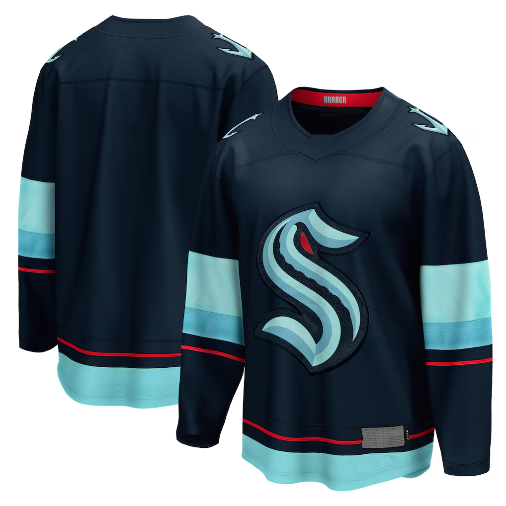 Kdoa S.Kraken Deep Sea Blue Home Breakaway Jerseys